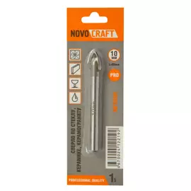 Сверло по стеклу и керамике NOVOCRAFT FLAT GD10080
