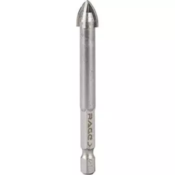 Сверло по стеклу и керамике RAGE QUADRO-X HEX 10 мм rage by 554074