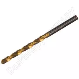 Сверло спиральное n vhm tin h (5х52х86 мм) holex 122301 5