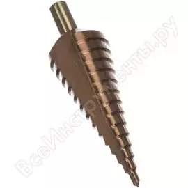 Ступенчатое сверло по сталям и цветным металлам ЗУБР КОБАЛЬТ 29672-4-30-14_z01