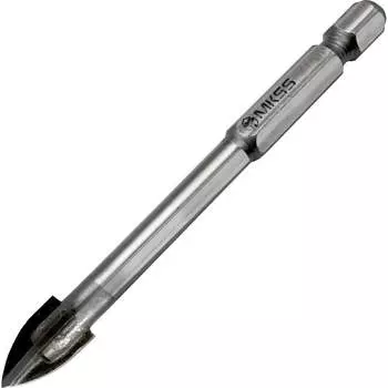 Сверло твердосплавное по керамограниту, стеклу и керамике MKSS Toolbox QUADRO TS4006