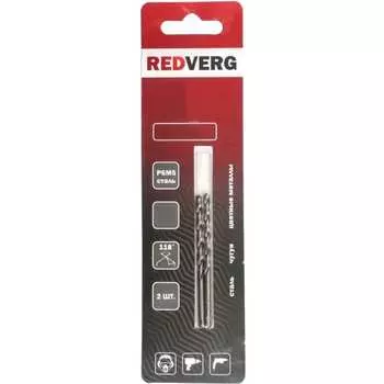 Сверло удлиненное по металлу hss-g (2 шт; 3х66х100 мм) redverg 6621333