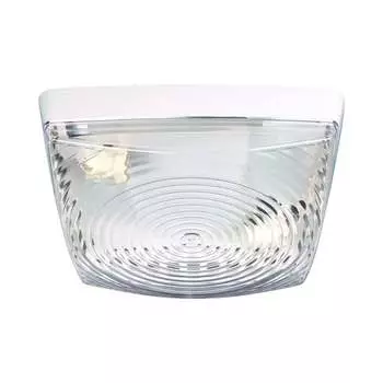 Светильник HOROZ ELECTRIC КВАДРАТНЫЙ С ДВОЙНЫМ ПАТРОНОМ E27 КЛАССИКА (БЕЛАЯ) 400-000-103 HRZ00001407