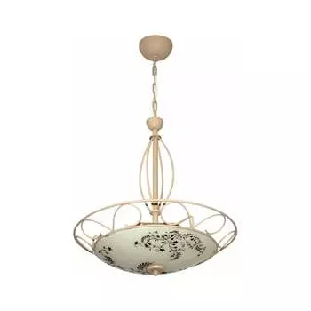 Светильник ЭЛЕТЕХ Романтика 400 НСБ 01-3x60-160 матовый шампань /корпус Орнамент бежевый ИУ 1005251599