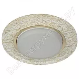 Светильник ЭРА DK80 WH/GD Б0019576