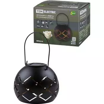 Светильник TDM ELECTRIC СС Лофт 2 на солнечных батареях, сталь, 15х12 cм, SQ0330-0120