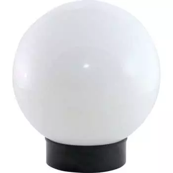 Светильник TDM НТУ 03- 60-160 шар d=160 мм IP54 (опал ПММА, основание плоское ПК, Е27) SQ0330-0611