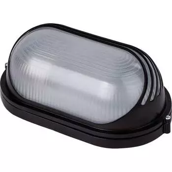 Светильник TDM НПБ1207 черный/овал ресничка 100Вт IP54 SQ0303-0058