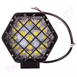 Ромбическая светодиодная фара SKYWAY OFF ROAD S08401040