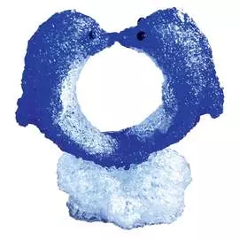 Светодиодная фигура из акрила neon-night романтичные дельфины 30 см 513-133