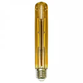 Светодиодная филаментная лампа gis-solar ретро r63-e27-6вт-185-gold r00643