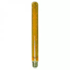 Светодиодная филаментная лампа gis-solar ретро r63-e27-8вт.-300-gold r00650