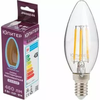 Светодиодная филаментная лампа Юпитер JP6002-05