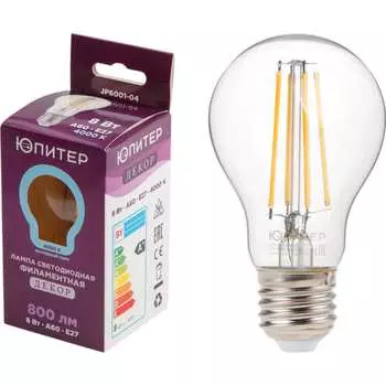 Светодиодная филаментная лампа Юпитер JP6001-04