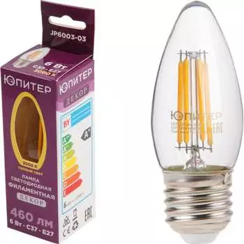 Светодиодная филаментная лампа Юпитер JP6003-03