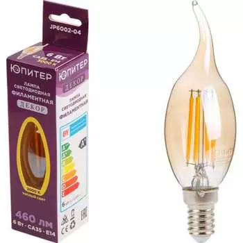 Светодиодная филаментная лампа Юпитер JP6002-04