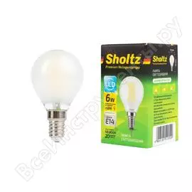 Филаментная светодиодная лампа Sholtz