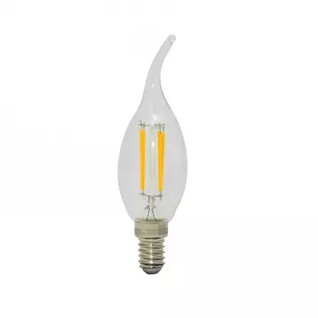 Светодиодная филаментная лампа старт led f-flamee14 7w27