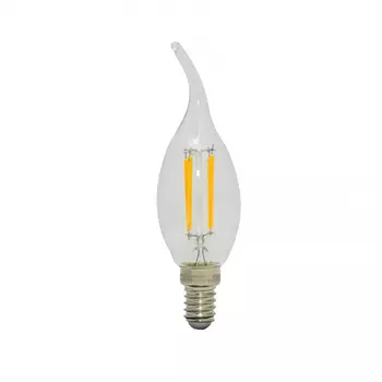 Светодиодная филаментная лампа старт led f-flamee14 9w27