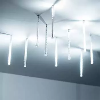 Светодиодная гирлянда Ardecoled ARD-ICEFALL-CLASSIC-D12-200-10PCS-CLEAR-32LED-LIVE WHITE Ardec 26043