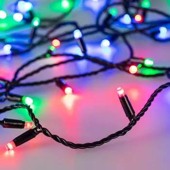 Светодиодная гирлянда Ardecoled ARD-STRING-CLASSIC-10000-BLACK-100LED-LIVE RGB-DMX , 31742