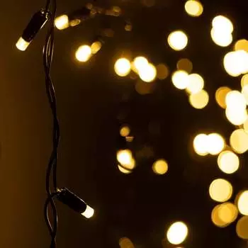 Светодиодная гирлянда Ardecoled ARD-EDGE-CLASSIC-2400x600-BLACK-88LED-FLASH Warm/Warm Ardecole 31192