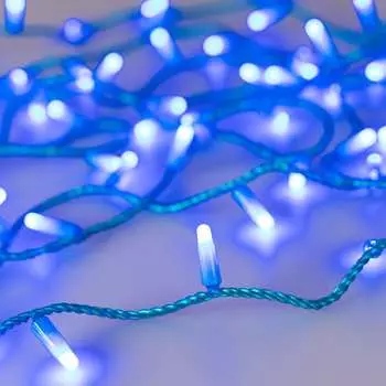 Светодиодная гирлянда Ardecoled ARD-STRING-CLASSIC-10000-BLUE-100LED-MILK-STD Blue 31198