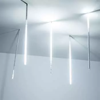 Светодиодная гирлянда Ardecoled ARD-ICEFALL-CLASSIC-D12-500-5PCS-CLEAR-72LED-LIVE WHITE Ardeco 26049