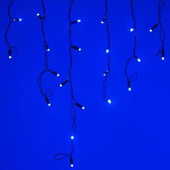 Светодиодная гирлянда Ardecoled ARD-EDGE-CLASSIC-2400x600-BLACK-88LED-FLASH BLUE 26010