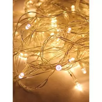 Светодиодная гирлянда КОСМОС KOC_GIR50LED_W