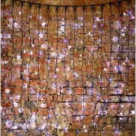 Светодиодная гирлянда neon-night дождь постоянное свечение 2х1.5м 360 led белый 237-125