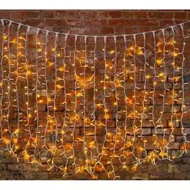 Светодиодная гирлянда neon-night дождь постоянное свечение 2х3м 760led белый 237-136