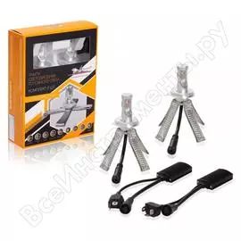 Светодиодная лампа airline h4 led белая premium aled-h4-03