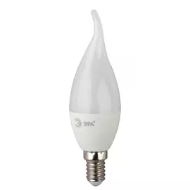 Светодиодная лампа эра eco led bxs10w827e14 диод, свеча на ветру, 10вт, теплый, e14 б0040885