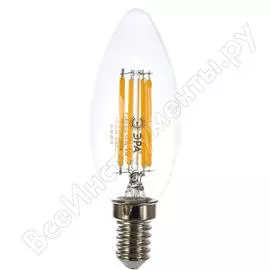 Светодиодная лампа ЭРА F-LED B35-7W-827-E14 Б0027942