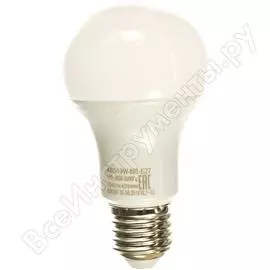 Светодиодная лампа ЭРА LED A60-13W-860-E27 Б0031395
