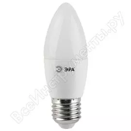 Светодиодная лампа ЭРА LED B35-7W-827-E27 Б0028479