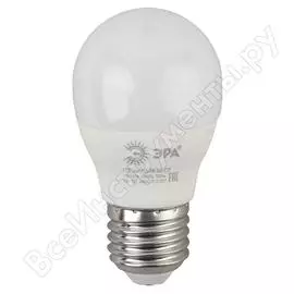 Светодиодная лампа ЭРА LED P45-9W-860-E27 Б0031412