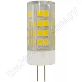 Светодиодная лампа ЭРА LED smd JC-5w-220V-corn, ceramics-827-G4 Б0027857