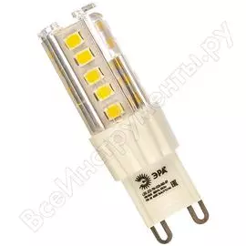 Светодиодная лампа ЭРА LED smd JCD-7w-220V-corn, ceramics-840-G9 Б0027866