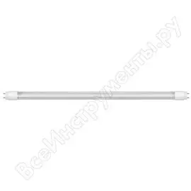 Светодиодная лампа asd led-t8r-standard 10вт 230в g13 6500к 800лм 600мм прозрачная 4690612007069