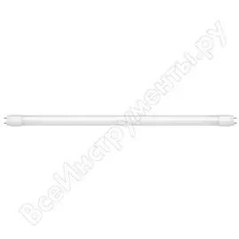 Светодиодная лампа asd led-t8r-standard 10вт 230в g13r 6500к 800лм 600мм матовая 4690612002613