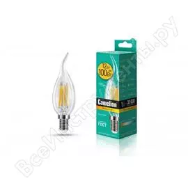 Светодиодная лампа Camelion LED12-CW35-FL/830/E14 13710