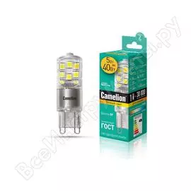 Светодиодная лампа Camelion LED5-G9-NF/830/G9 13704