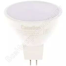 Светодиодная лампа Camelion LED5-MR16/830/GU5.3 12025