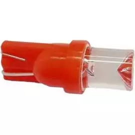 Светодиодная лампа дали-авто 12-24v 5w красная, т-10 безцокольная da-02594