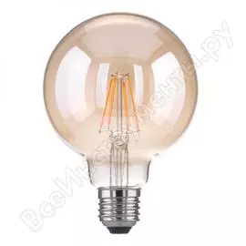 Светодиодная лампа elektrostandard classic f 6w 3300k e27 a037175