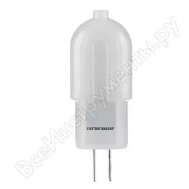 Светодиодная лампа elektrostandard g4 led bl121 3w 12v 360 3300k a040292