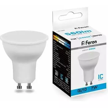 Светодиодная лампа FERON LB-26 80LED 7W 230V GU10 6400K 25291