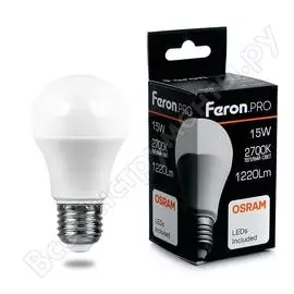 Светодиодная лампа FERON PRO LB-1015 38035